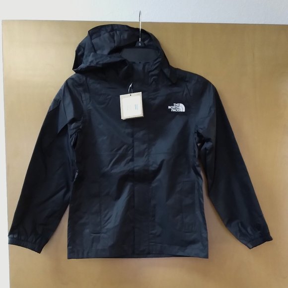 🆕 The North Face Youth Jamie Shell Jacket, TNF Black, XS, S and M, Auth., NWT - Picture 1 of 5